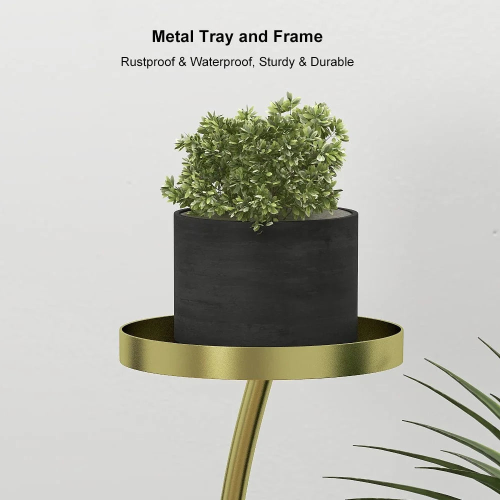 Tall Metal 3 Tier Plant Stand Z9053