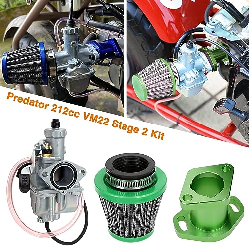 Predator 212 Carburetor VM22 Mikuni Carb For 212cc 196cc Go Kart Mini Bike A209560