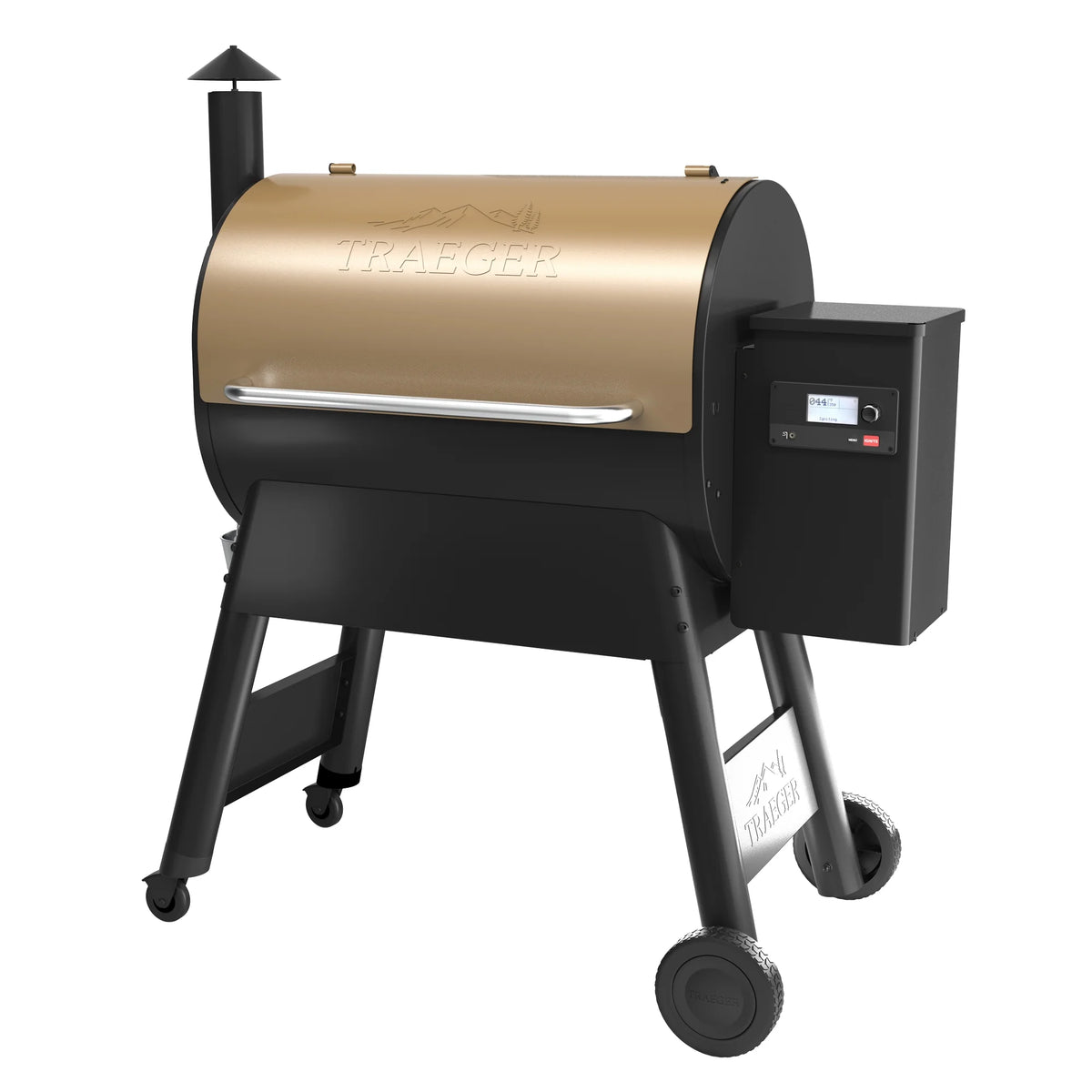 Black Wood Pellet Grill and Smoker A67880