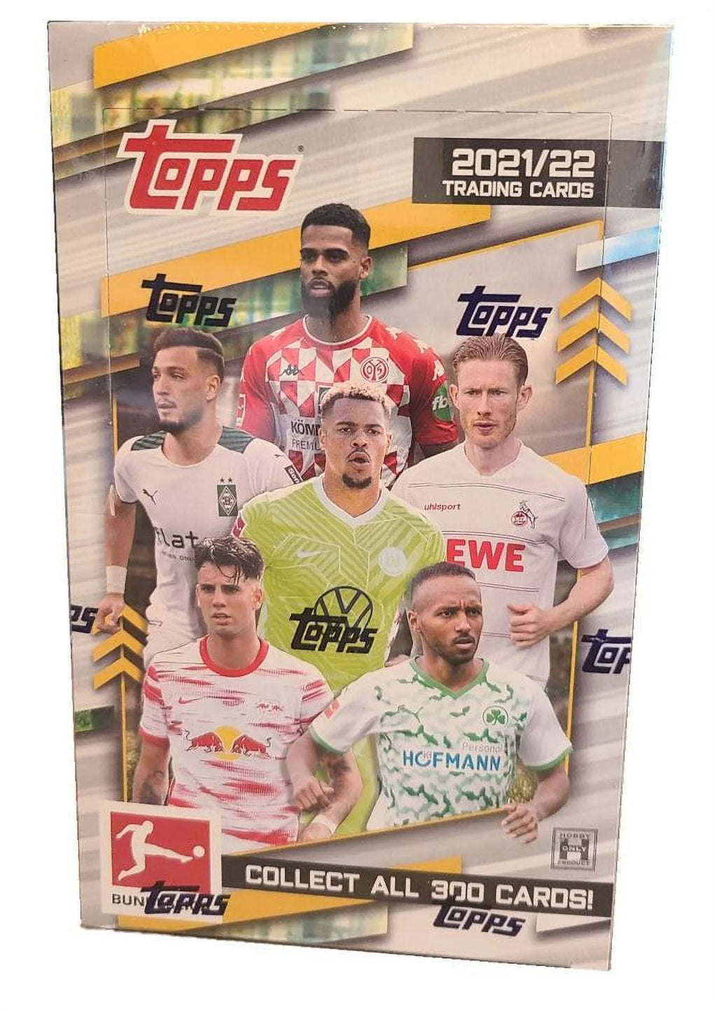 2021-22 Soccer Trading Card Box (24 Packs) R780