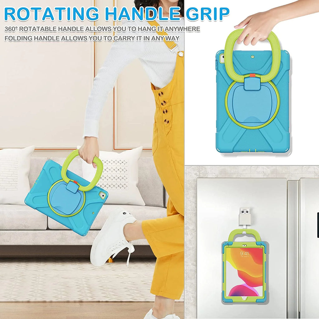 iPad 9.7 inch Shockproof Rugged Cover with Pencil Holder J14031