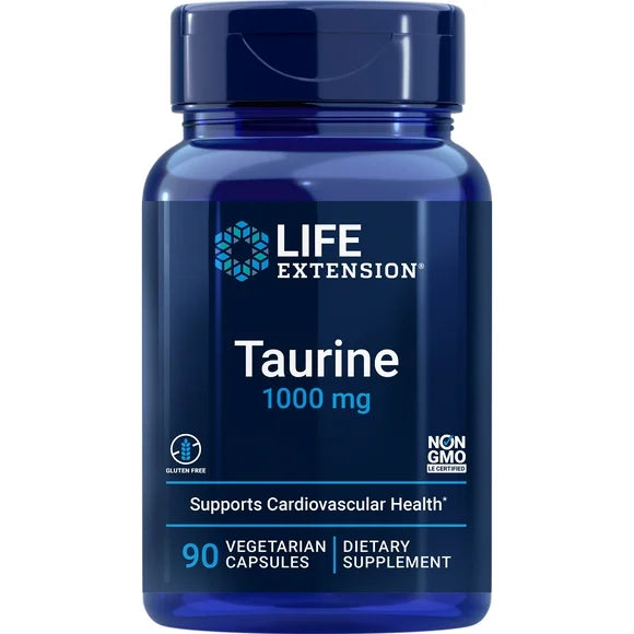 Taurine 1000 mg 90 Capsules I52795