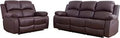 2 Pieces Faux Leather Reclining Living Room Set B5492