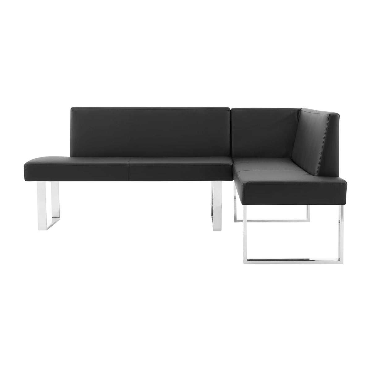 3-Piece Faux Leather & Wood Dining Set X86003