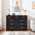 Black 9 Drawer Wood Dresser N74135