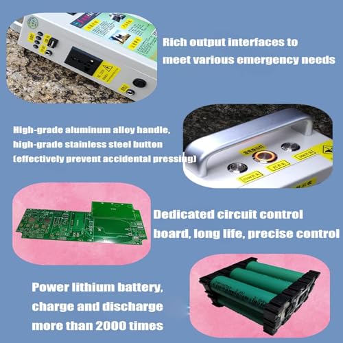 500W Crank Generator with Outlets DC/USB N718