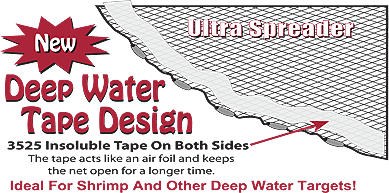 GS-1000 Ultra Spreader and Cast Net with Tape J870460