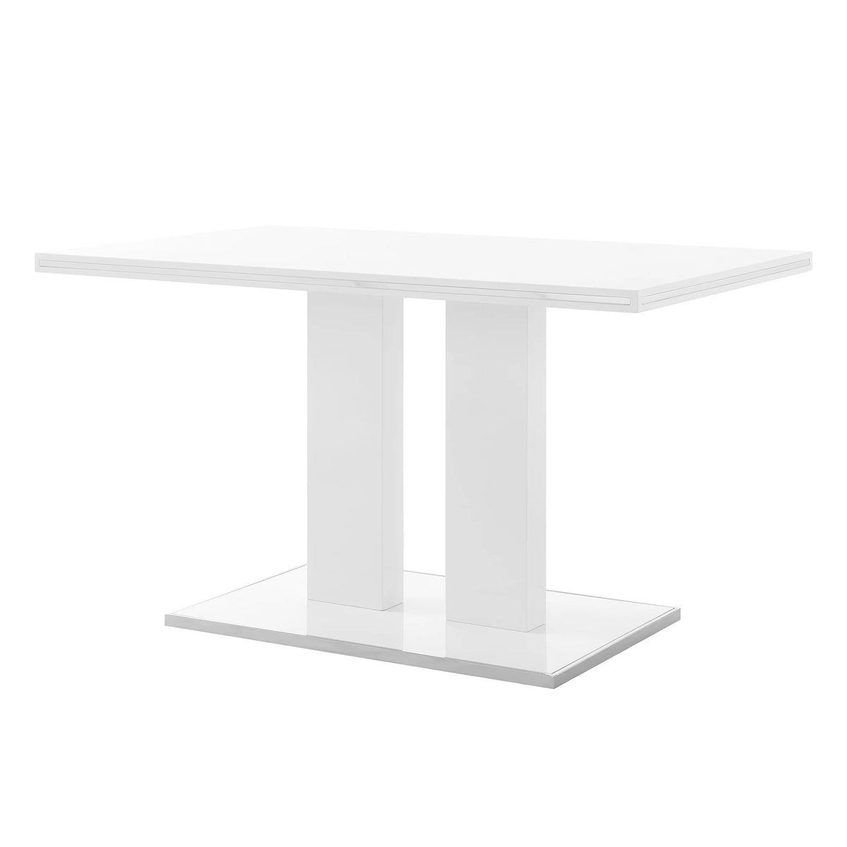 3-Piece Faux Leather & Wood Dining Set X86003