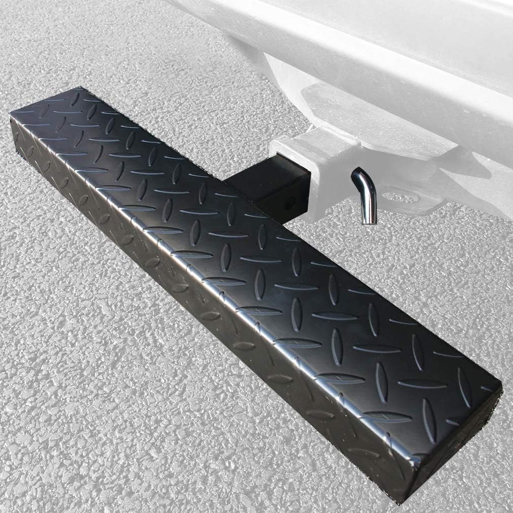 Universal Hitch Step Anti Slip Rust Black Fits 2 Inch Receivers X7838