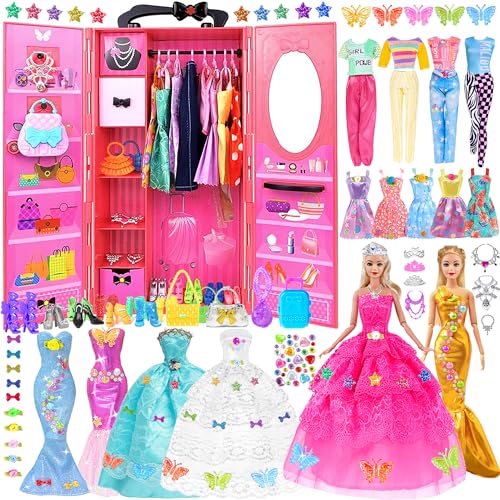 11.5-inch Fashion Doll and Wardrobe Playset Q92677
