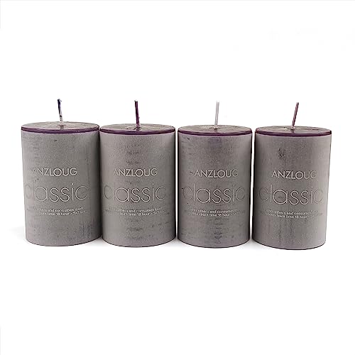 4 pack Luxury Scented Pillar Candles N154