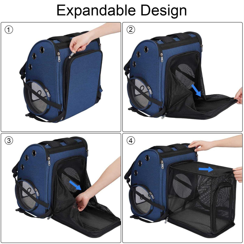 Expandable Pet Carrier Backpack V6861