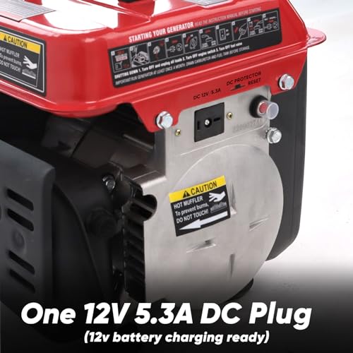 1500-Watt Gas Powered Portable Inverter Generator A6627