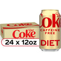 Caffeine Free Soda Pop, 12 fl oz, 24 Pack Cans W295