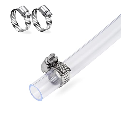 Clear Tubing With 2 Stainless Clamps O829297
