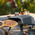 Portable Gas Propane Pizza Oven with Pizza Peel, 13 Pizza Stone, Pizza Cutter & Carry P601