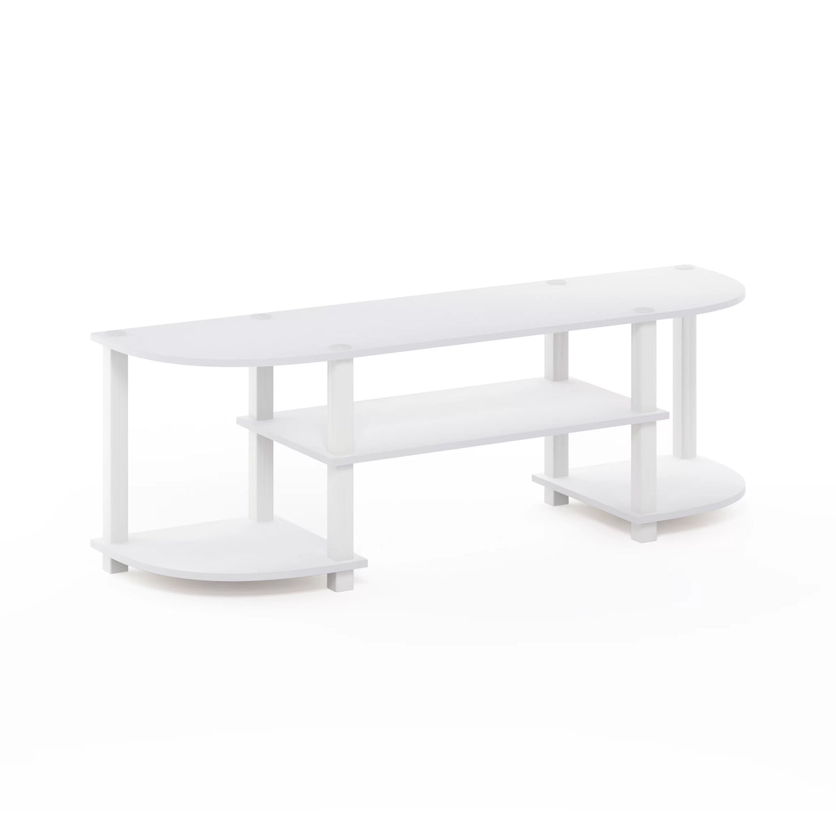 White TV Entertainment Center V163