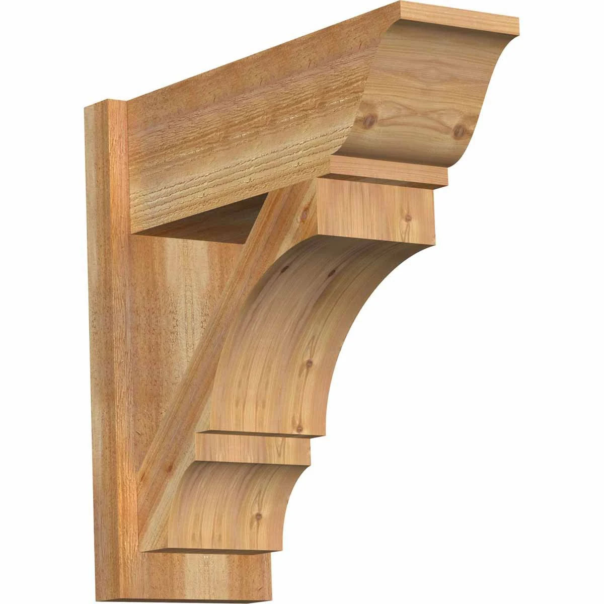 8x22W x 22x22D x 22x22H Western Red Cedar Traditional Outlooker C363