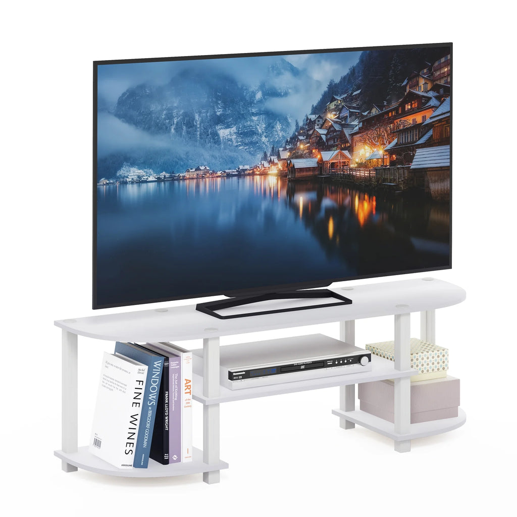White TV Entertainment Center V163