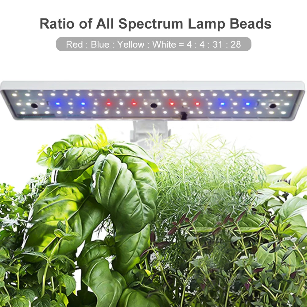 9 Pods Hydroponic Growing System with Grow Lights V4527