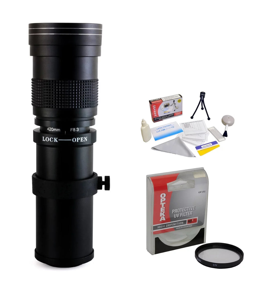 420-800mm f/8.3 Telephoto Lens with UV Filter S962