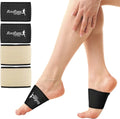 Copper Arch Support Sleeves Compression Foot Wrap 2 Pairs G5969