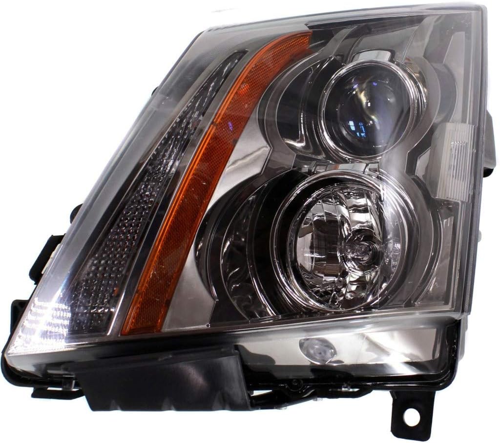 Headlight Assembly for Cadillac CTS Sedan 2008-2014 Passenger Side Halogen V76063