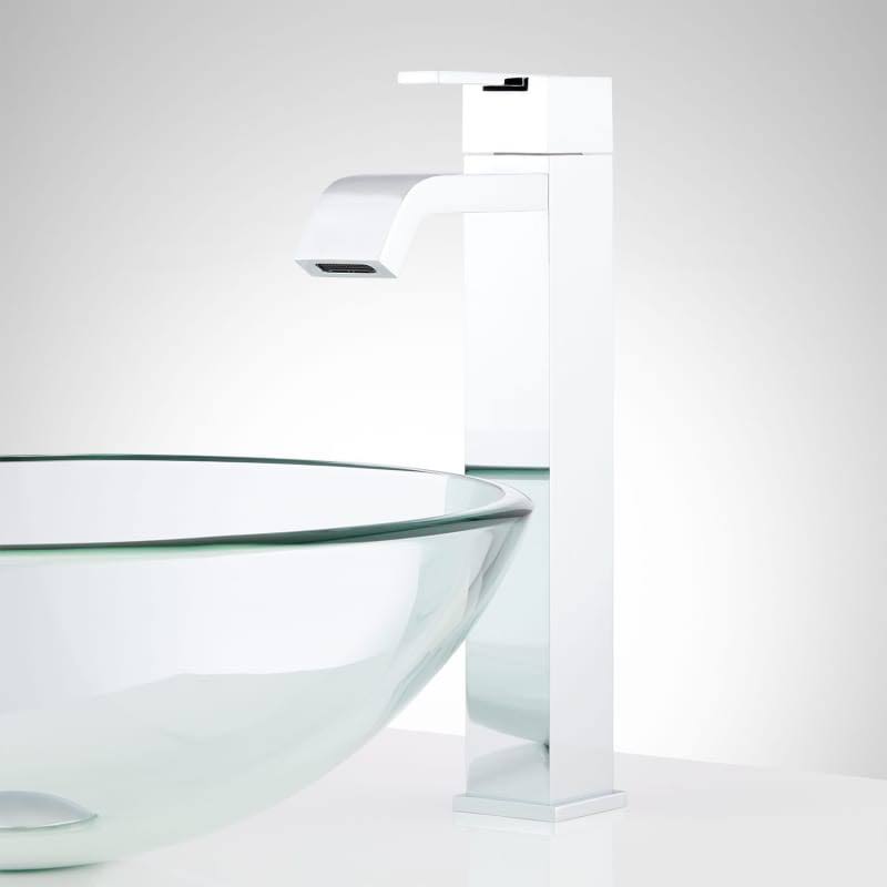 Chrome Single Hole Vessel Faucet P8222