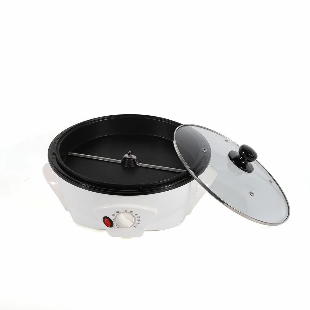 Electric Coffee Bean Roasting Machine 1500G White E6828