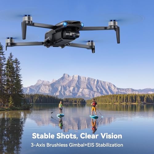 4K Camera Drone with 3-Axis Gimbal EIS, Under 249g L4866