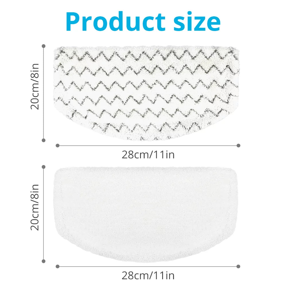 8-Pack Replacement Steam Mop Pads A73414