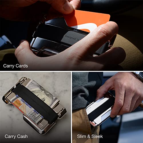 Slim Minimalist Wallet with RFID Blocking Leather M914432