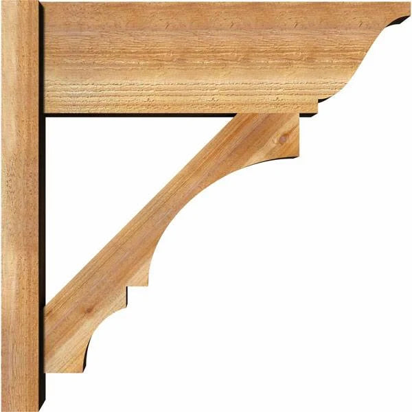 8x22W x 22x22D x 22x22H Western Red Cedar Traditional Outlooker C363