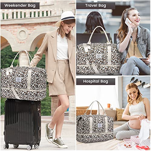 Travel Duffle Bag with Shoe Compartment K4053