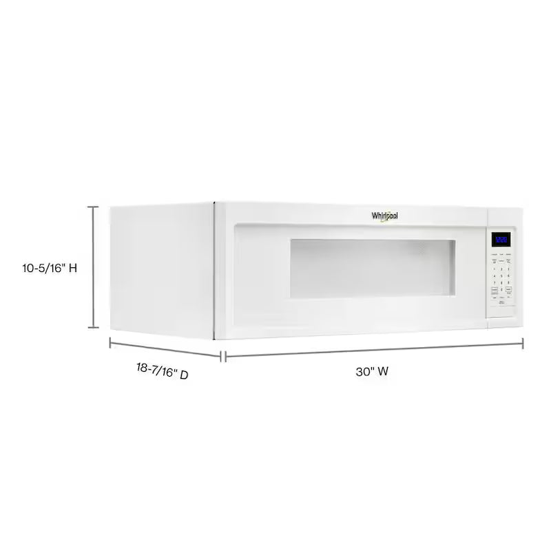 1.1 cu. ft. Over the Range Microwave in White R26515