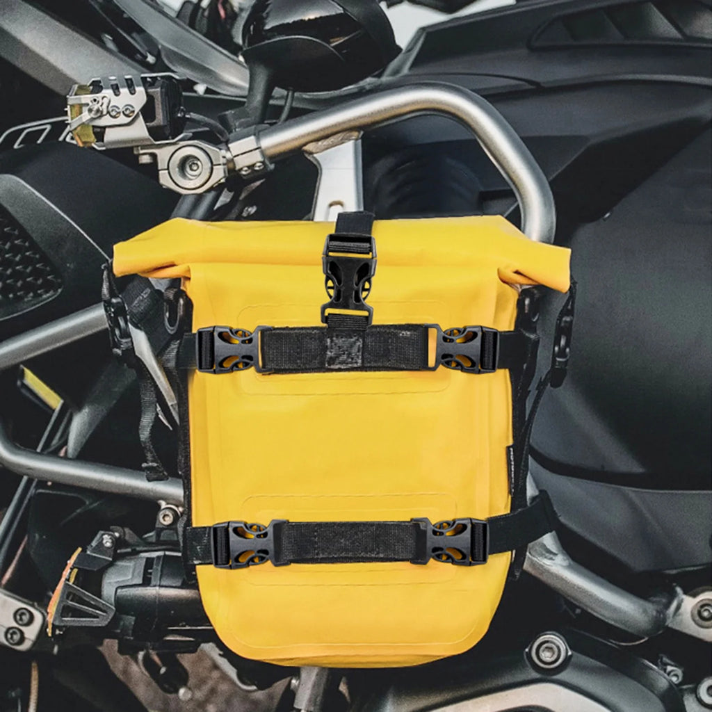 Motorcycle Frame Bag Motorbike Side Bag Full Waterproof 8L Motorcycle Bag O103
