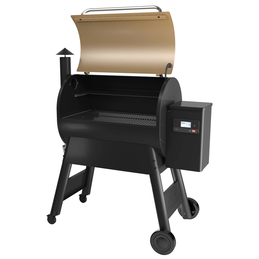 Black Wood Pellet Grill and Smoker A67880