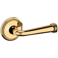 Polished Brass Passage Lever Set P362711