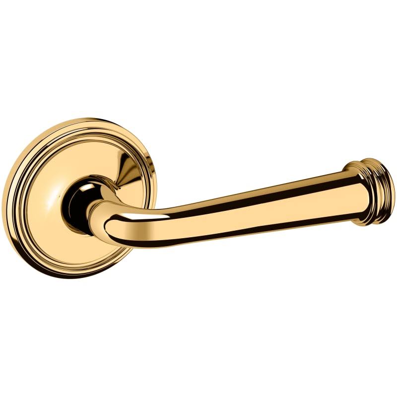 Polished Brass Passage Lever Set P362711