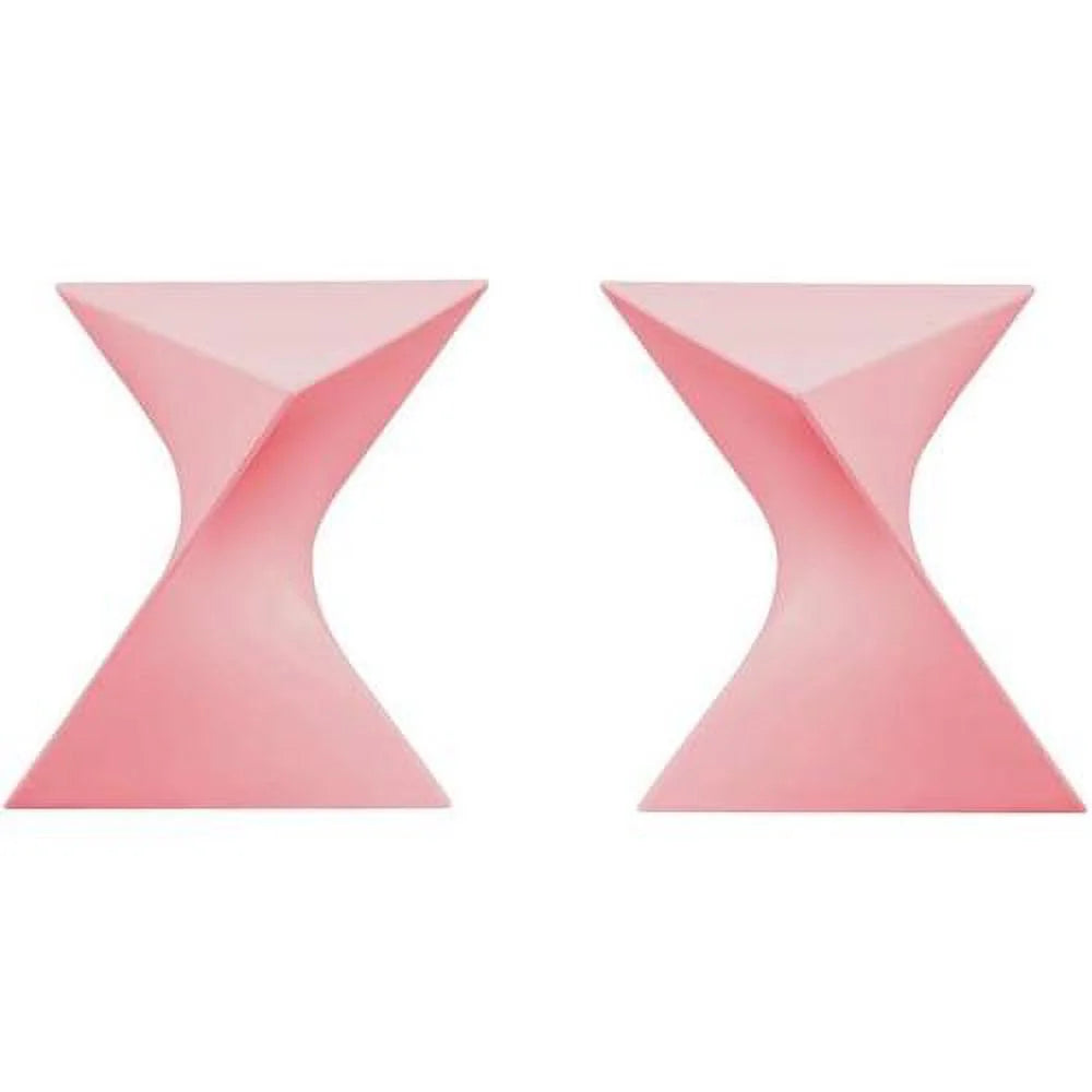 Plastic Triangle End Table Set Of 2 L8312