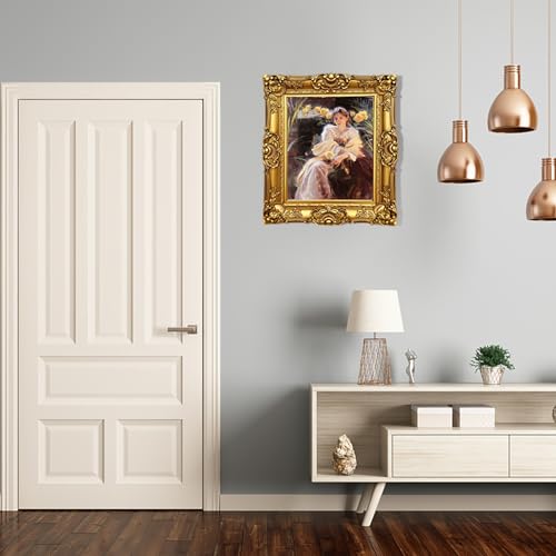 8x10 Black Vintage Picture Frame X542