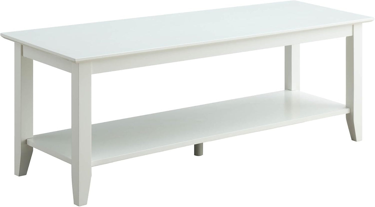 Espresso Coffee Table with Shelf Z74173
