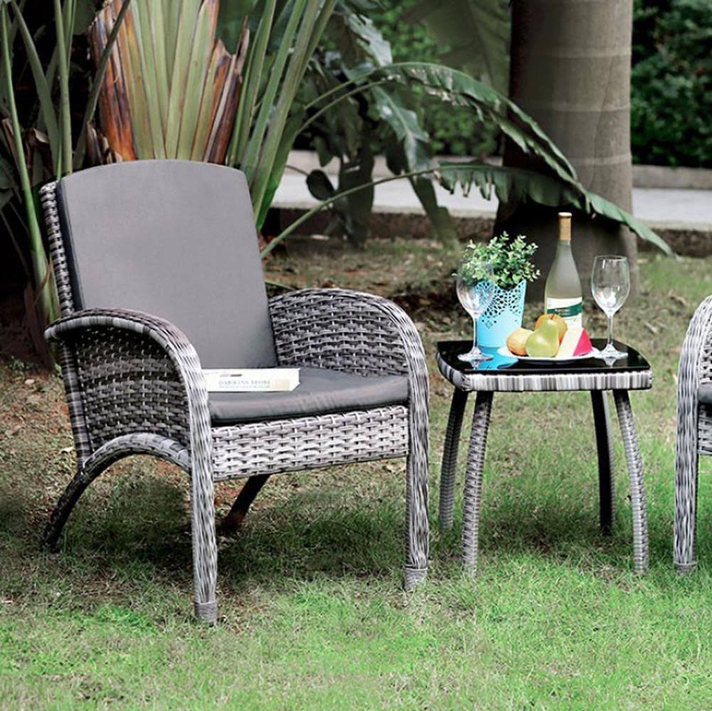 3 Piece Gray Patio Seating Set C3477