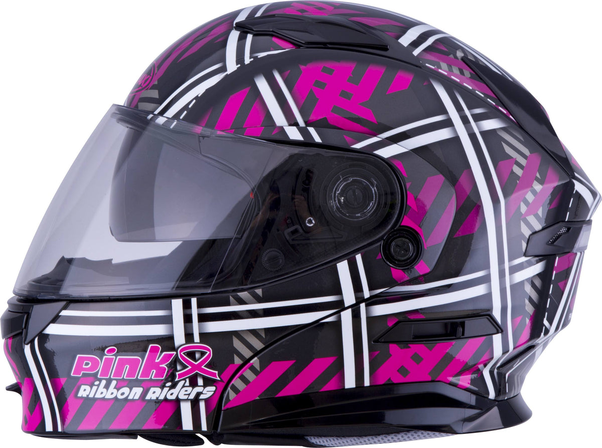 Pink Ribbon Riders Helmet Black/Pink LG Q218503