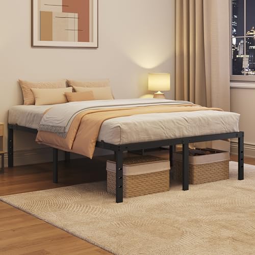 14 Inch Full Metal Platform Bed Frame with Under Bed Storage X92020