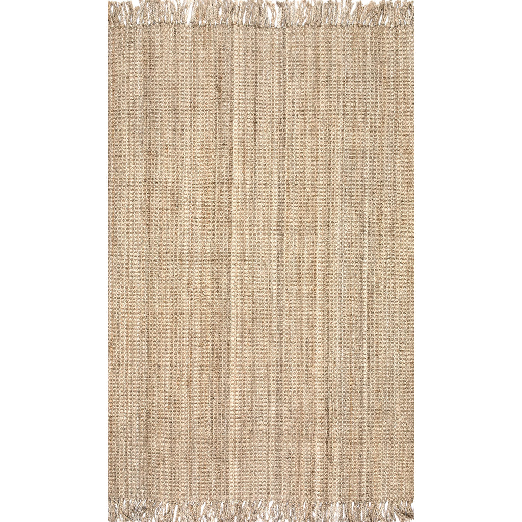 Chunky Jute Accent Rug, 2' x 3', Natural K3809