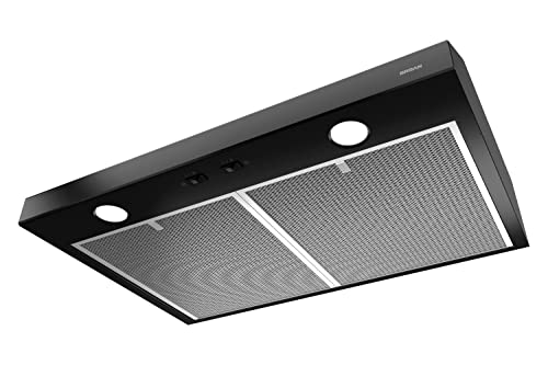 42-inch Under-Cabinet Convertible Range Hood with 2-Speed Fan and Light, Stainless Steel E5312