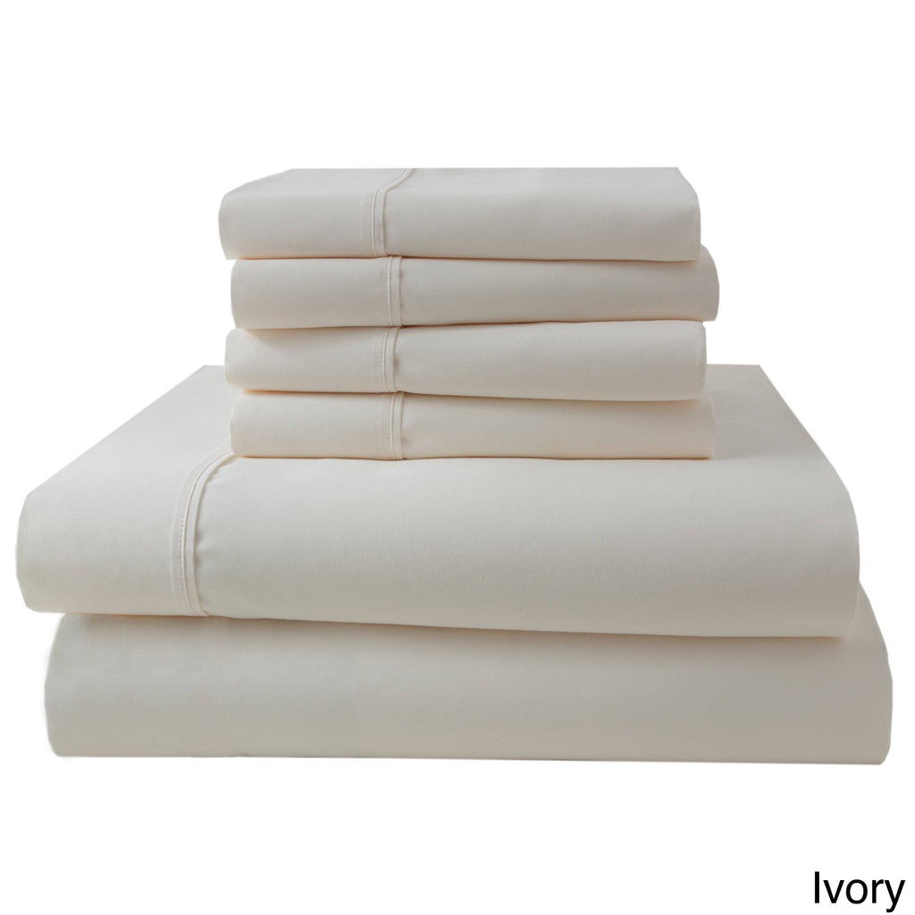 California King Ivory Sheet Set P4354