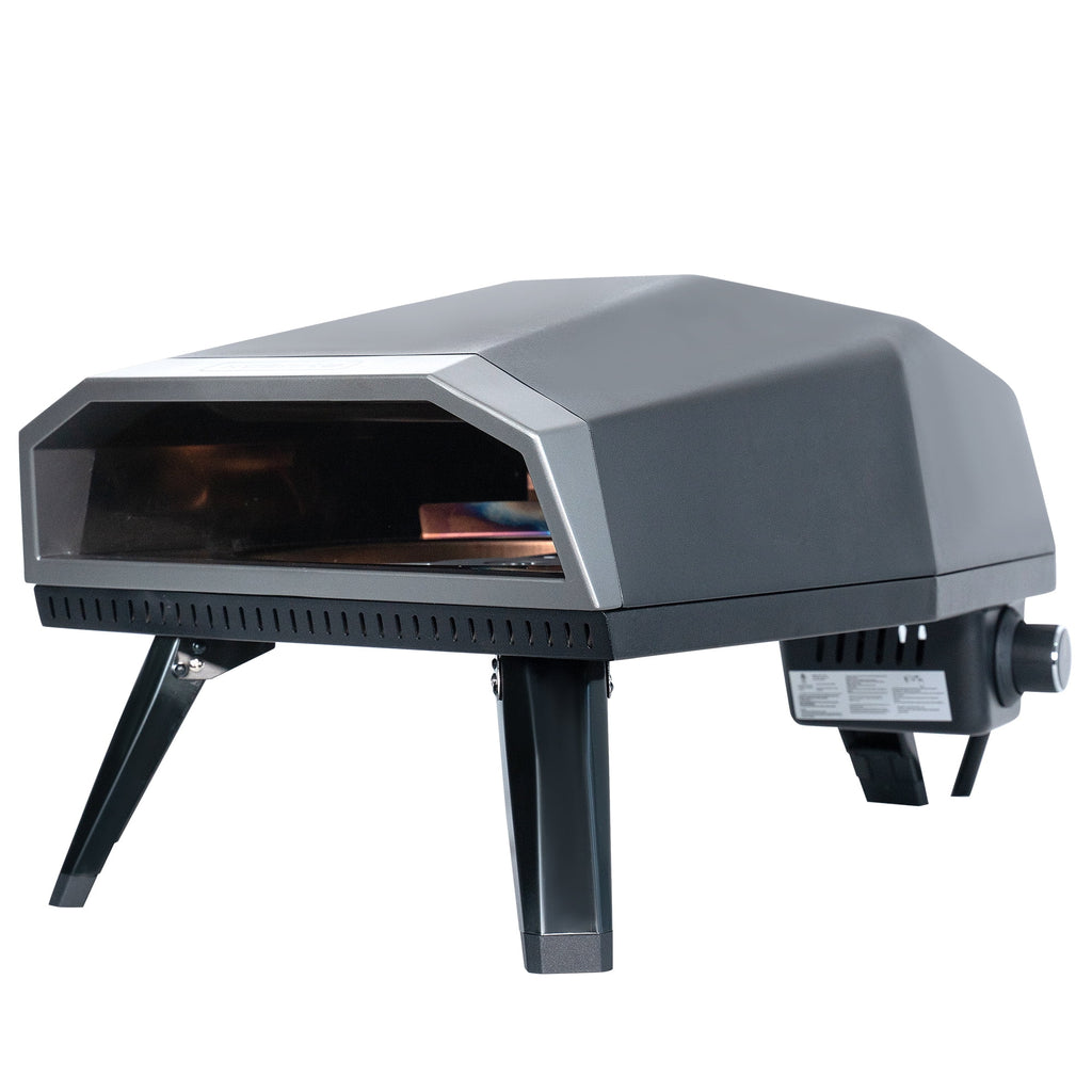 Portable Gas Propane Pizza Oven with Pizza Peel, 13 Pizza Stone, Pizza Cutter & Carry P601