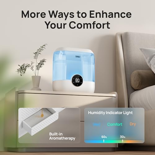 4L Top Fill Cool Mist Humidifier D809514